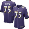 Image of Jonathan Ogden Baltimore Ravens Retired Player Game Jersey - Purple 2019