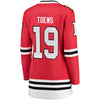 Image of Jonathan Toews Chicago Blackhawks Women's Home Breakaway Player Jersey - Red 2019