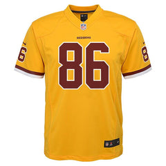 Jordan Reed Washington Redskins Youth Color Rush Game Jersey - Gold 2019