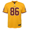 Image of Jordan Reed Washington Redskins Youth Color Rush Game Jersey - Gold 2019