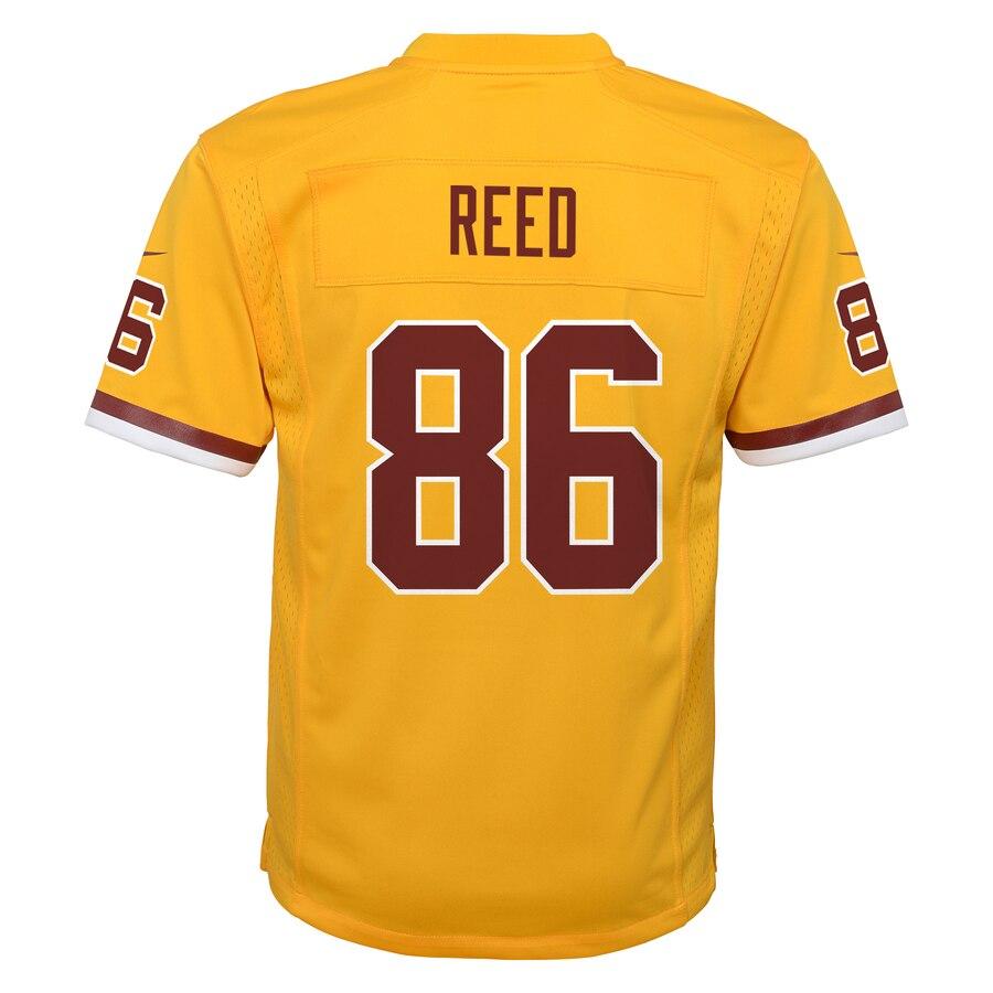 Jordan Reed Washington Redskins Youth Color Rush Game Jersey - Gold 2019