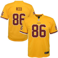 Jordan Reed Washington Redskins Youth Color Rush Game Jersey - Gold 2019