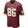 Image of Jordan Reed Washington Redskins Youth Team Color Game Jersey - Burgundy 2019