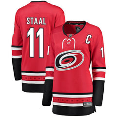 Jordan Staal Carolina Hurricanes Women's Home Breakaway Player Jersey - Red 2019