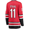 Image of Jordan Staal Carolina Hurricanes Women's Home Breakaway Player Jersey - Red 2019