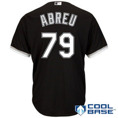 Jose Abreu Chicago White Sox Majestic Cool Base Player Jersey - Black 2019