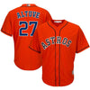 Image of Jose Altuve Houston Astros Majestic Cool Base Player Jersey - Orange 2019