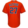 Image of Jose Altuve Houston Astros Majestic Cool Base Player Jersey - Orange 2019