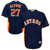 Image of Jose Altuve Houston Astros Majestic Official Cool Base Player Jersey - Navy 2019