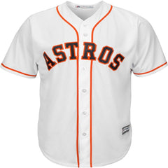 Jose Altuve Houston Astros Majestic Official Cool Base Player Jersey - White 2019