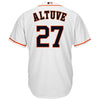 Image of Jose Altuve Houston Astros Majestic Official Cool Base Player Jersey - White 2019