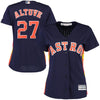 Image of Jose Altuve Houston Astros Majestic Women's Cool Base Player Jersey - Navy 2019