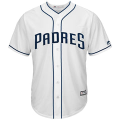 Jose Pirela San Diego Padres Majestic Home Cool Base Player Jersey – White 2019