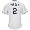 Image of Jose Pirela San Diego Padres Majestic Home Cool Base Player Jersey – White 2019