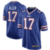 Image of Josh Allen Buffalo Bills Game Jersey – Royal 2019