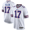 Image of Josh Allen Buffalo Bills Game Jersey – White 2019