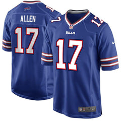 Josh Allen Buffalo Bills Youth Game Jersey – Royal 2019
