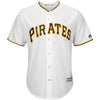 Image of Josh Bell Pittsburgh Pirates Majestic Cool Base Player Replica Jersey – White 2019