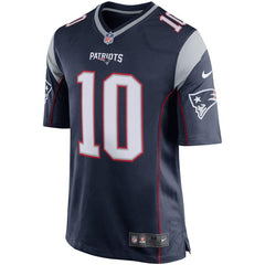 Josh Gordon New England Patriots Player Game Jersey – Navy 2019