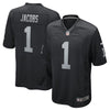 Image of Josh Jacobs Oakland Raiders 2019 NFL Draft First Round Pick Game Jersey – Black 2019