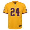 Image of Josh Norman Washington Redskins Youth Color Rush Game Jersey - Gold 2019