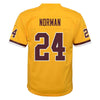 Image of Josh Norman Washington Redskins Youth Color Rush Game Jersey - Gold 2019