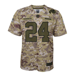 Josh Norman Washington Redskins Youth Salute to Service Game Jersey - Camo 2019