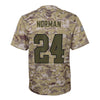 Image of Josh Norman Washington Redskins Youth Salute to Service Game Jersey - Camo 2019