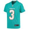 Image of Josh Rosen Miami Dolphins Youth Game Jersey – Aqua 2019