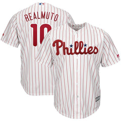 JT Realmuto Philadelphia Phillies Majestic Home Cool Base Player Jersey - White 2019