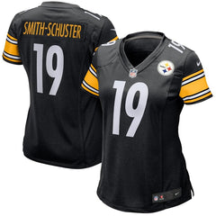 JuJu Smith-Schuster Pittsburgh Steelers Women's Game Jersey – Black 2019