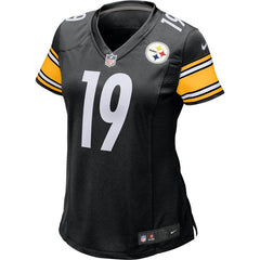 JuJu Smith-Schuster Pittsburgh Steelers Women's Game Jersey – Black 2019