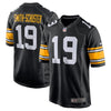 Image of JuJu Smith-Schuster Pittsburgh Steelers Youth Alternate Game Jersey – Black 2019