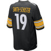 Image of JuJu Smith-Schuster Pittsburgh Steelers Youth Game Jersey - Black 2019