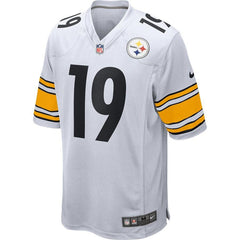 JuJu Smith-Schuster Pittsburgh Steelers Youth Game Jersey – White 2019