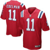 Image of Julian Edelman New England Patriots Alternate Game Jersey - Red 2019