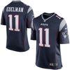 Image of Julian Edelman New England Patriots Game Jersey - Navy Blue 2019