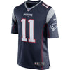 Image of Julian Edelman New England Patriots Game Jersey - Navy Blue 2019