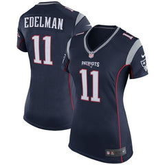 Julian Edelman New England Patriots Girls Youth Game Jersey - Navy 2019