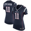 Image of Julian Edelman New England Patriots Girls Youth Game Jersey - Navy 2019