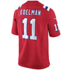 Image of Julian Edelman New England Patriots Super Bowl LIII Bound Alternate Game Jersey – Red 2019