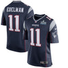 Image of Julian Edelman New England Patriots Super Bowl LIII Bound Game Jersey – Navy 2019