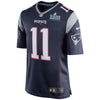 Image of Julian Edelman New England Patriots Super Bowl LIII Bound Game Jersey – Navy 2019