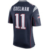 Image of Julian Edelman New England Patriots Super Bowl LIII Bound Game Jersey – Navy 2019