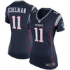 Image of Julian Edelman New England Patriots Women's Game Jersey - Navy Blue 2019