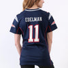 Image of Julian Edelman New England Patriots Women's Game Jersey - Navy Blue 2019