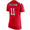 Image of Julian Edelman New England Patriots Women's Super Bowl LIII Bound Alternate Game Jersey – Red 2019