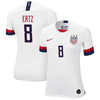 Image of Julie Ertz USWNT Women's 2019 Home Replica Stadium Player Jersey – White 2019