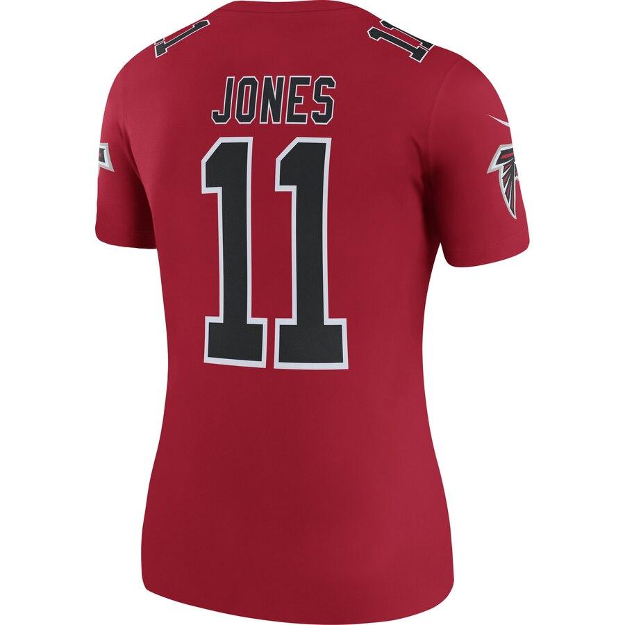 Julio Jones Atlanta Falcons Women's Color Rush Legend Jersey - Red 2019