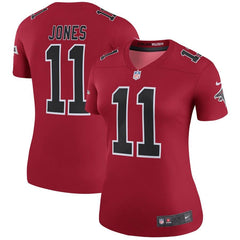 Julio Jones Atlanta Falcons Women's Color Rush Legend Jersey - Red 2019